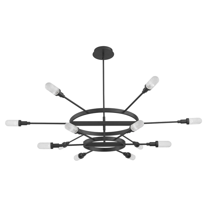 Quorum Home Oxygen - 3-6119-15 - LED Chandelier - Matte Black