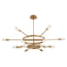 Quorum Home Oxygen - 3-6119-40 - LED Chandelier - Aged Brass