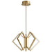 Quorum Home Oxygen - 3-6142-40 - LED Ceiling Mount - Aged Brass