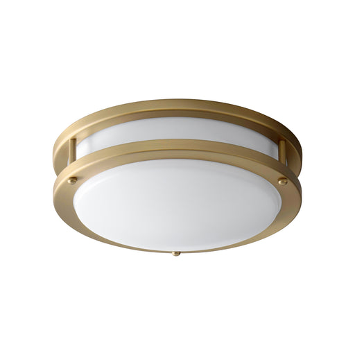 Quorum Home Oxygen - 3-618-40 - LED Ceiling Mount - Aged Brass