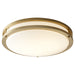 Quorum Home Oxygen - 3-619-40 - LED Ceiling Mount - Aged Brass