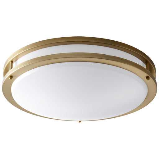 Quorum Home Oxygen - 3-619-40 - LED Ceiling Mount - Aged Brass