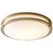 Quorum Home Oxygen - 3-619-40 - LED Ceiling Mount - Aged Brass