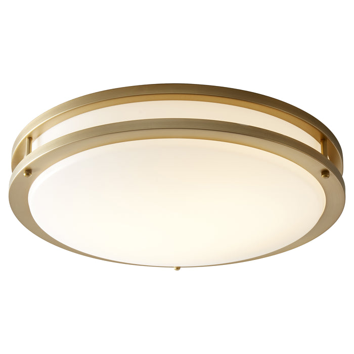 Quorum Home Oxygen - 3-620-40 - LED Ceiling Mount - Aged Brass