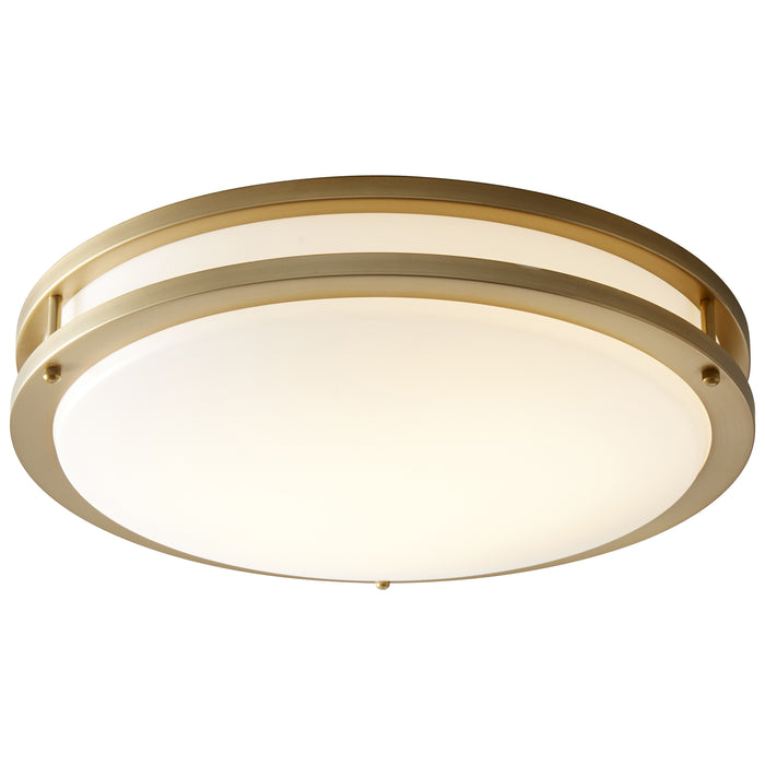 Quorum Home Oxygen - 3-620-40 - LED Ceiling Mount - Aged Brass