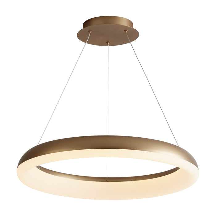 Quorum Home Oxygen - 3-63-40 - LED Pendant - Aged Brass