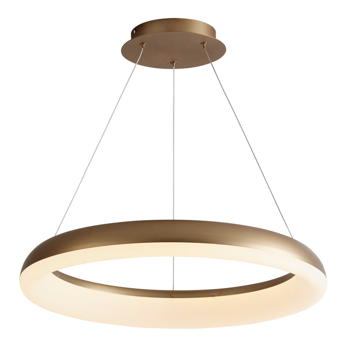 Quorum Home Oxygen - 3-63-40 - LED Pendant - Aged Brass