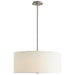 Quorum Home Oxygen - 3-639-24 - LED Pendant - Satin Nickel W/ White Grass