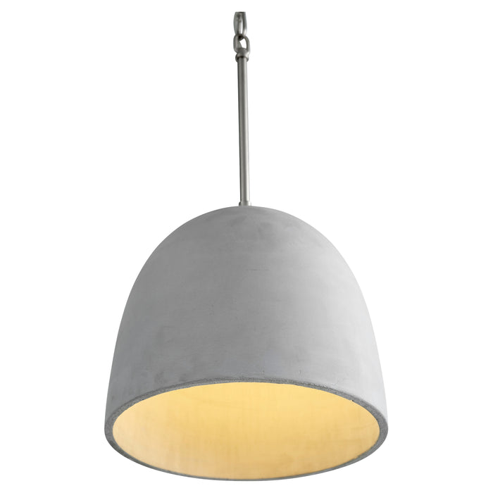 Quorum Home Oxygen - 3-641-1624 - LED Pendant - Grey W/ Satin Nickel