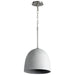 Quorum Home Oxygen - 3-641-1624 - LED Pendant - Grey W/ Satin Nickel