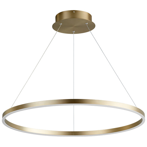 Quorum Home Oxygen - 3-65-40 - LED Pendant - Aged Brass