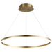 Quorum Home Oxygen - 3-65-40 - LED Pendant - Aged Brass