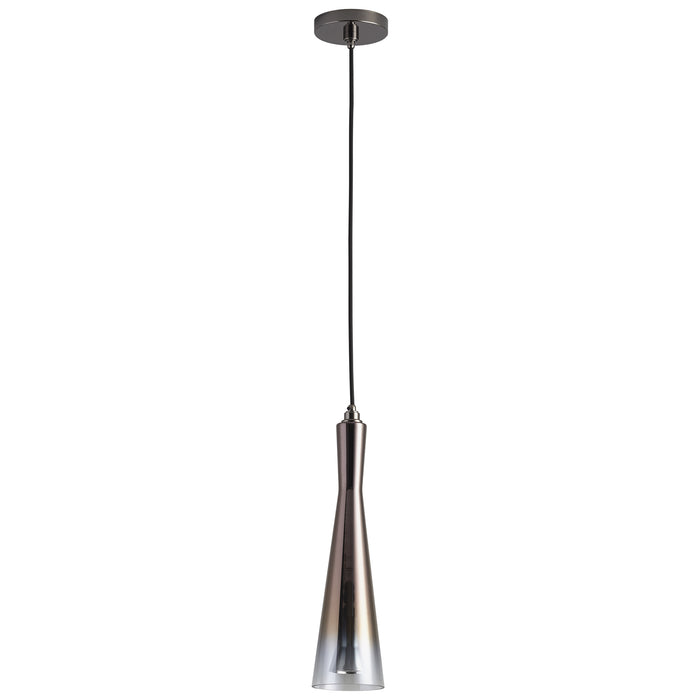 Quorum Home Oxygen - 3-651-2018 - LED Pendant - Gunmetal W/ Coffee Ombre