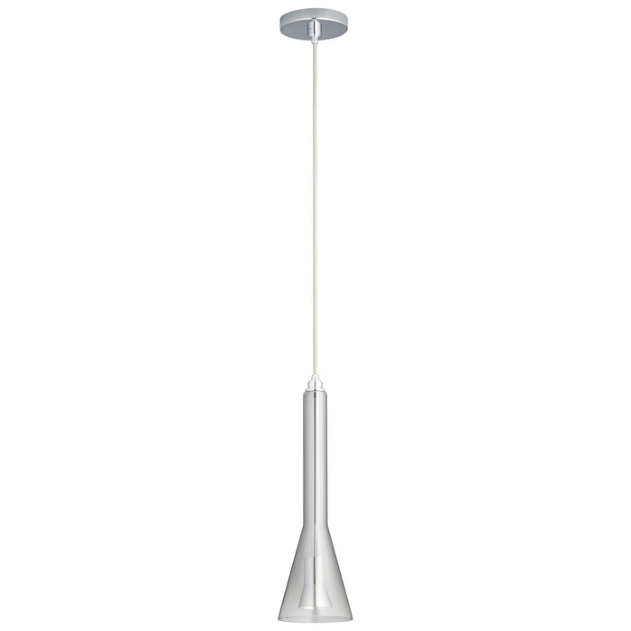 Quorum Home Oxygen - 3-652-1314 - LED Pendant - Polished Chrome W/ Smoke Ombre