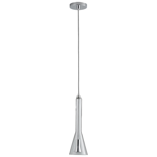 Quorum Home Oxygen - 3-652-14 - LED Pendant - Polished Chrome W/ Clear