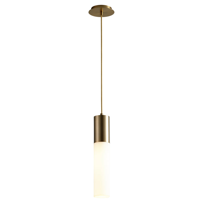 Quorum Home Oxygen - 3-653-140 - LED Pendant - Aged Brass