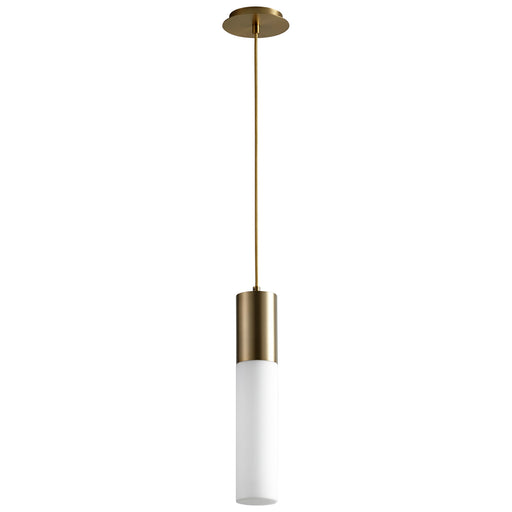 Quorum Home Oxygen - 3-653-140 - LED Pendant - Aged Brass