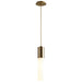 Quorum Home Oxygen - 3-653-140 - LED Pendant - Aged Brass