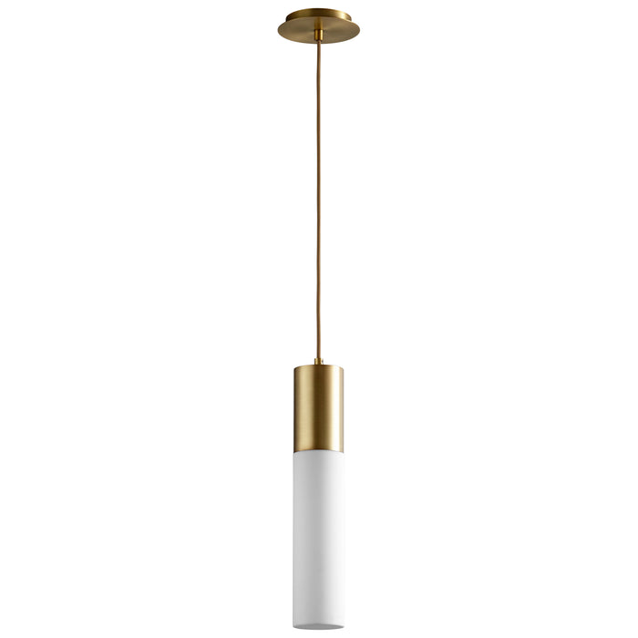 Quorum Home Oxygen - 3-653-40 - LED Pendant - Aged Brass