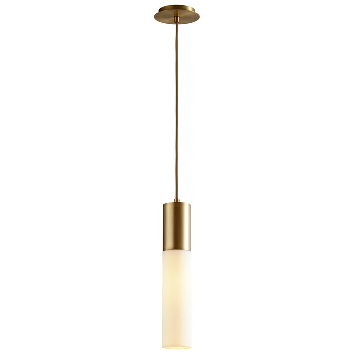 Quorum Home Oxygen - 3-653-40 - LED Pendant - Aged Brass