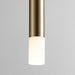 Quorum Home Oxygen - 3-654-140 - LED Pendant - Aged Brass