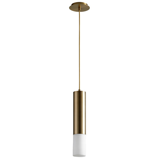 Quorum Home Oxygen - 3-654-140 - LED Pendant - Aged Brass