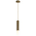 Quorum Home Oxygen - 3-654-140 - LED Pendant - Aged Brass