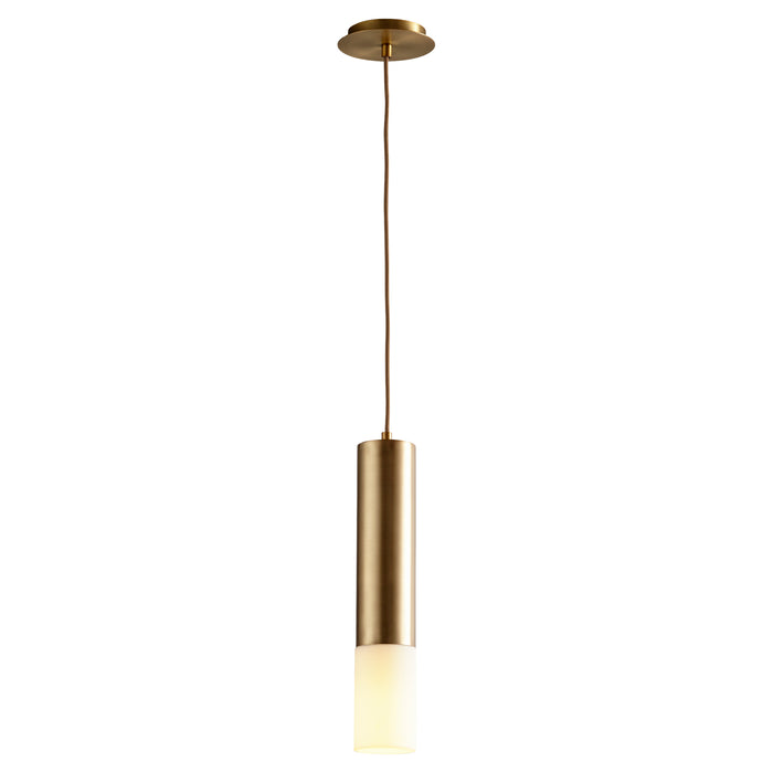 Quorum Home Oxygen - 3-654-40 - LED Pendant - Aged Brass