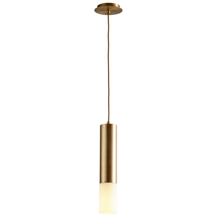 Quorum Home Oxygen - 3-654-40 - LED Pendant - Aged Brass