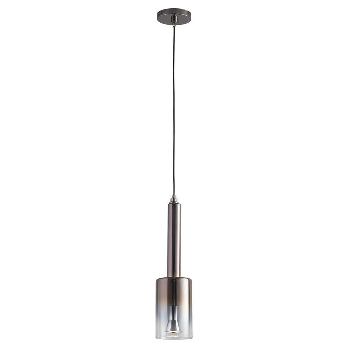 Quorum Home Oxygen - 3-656-2018 - LED Pendant - Gunmetal W/ Coffee Ombre