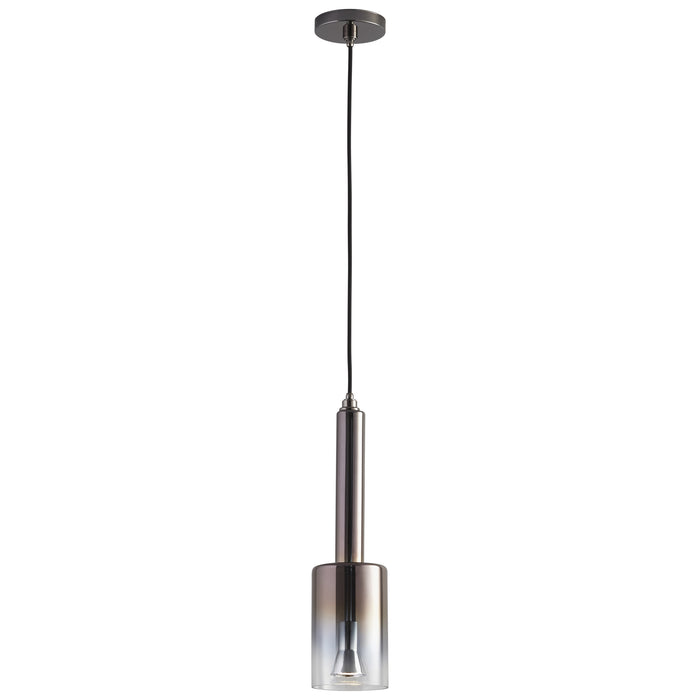 Quorum Home Oxygen - 3-656-2018 - LED Pendant - Gunmetal W/ Coffee Ombre