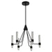 Quorum Home Oxygen - 3-6713-15 - LED Chandelier - Black