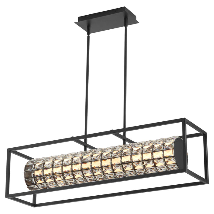 Quorum Home Oxygen - 3-676-15 - LED Linear Pendant - Black