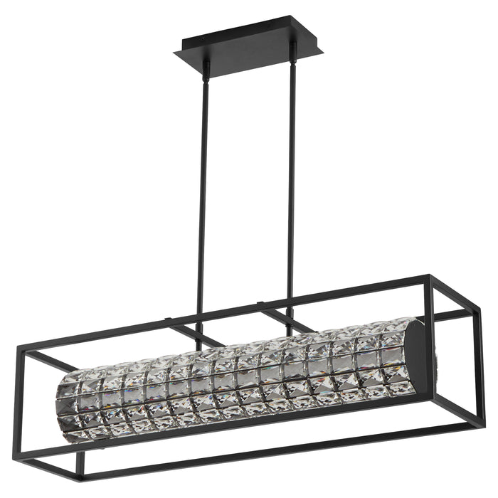 Quorum Home Oxygen - 3-676-15 - LED Linear Pendant - Black