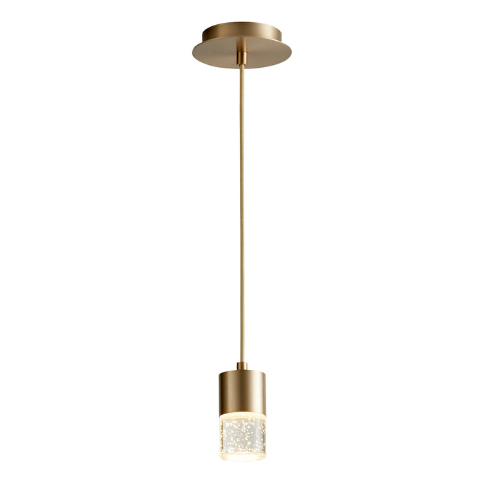 Quorum Home Oxygen - 3-68-40 - LED Pendant - Aged Brass Aged Brass