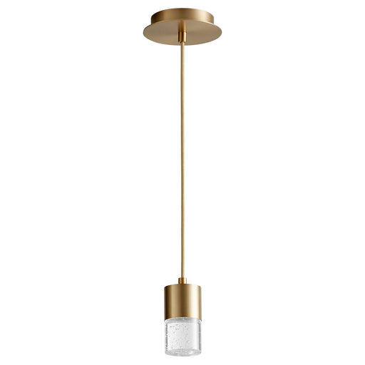 Quorum Home Oxygen - 3-68-40 - LED Pendant - Aged Brass Aged Brass