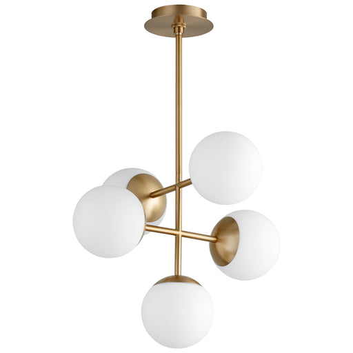 Quorum Home Oxygen - 3-680-40 - LED Pendant - Aged Brass