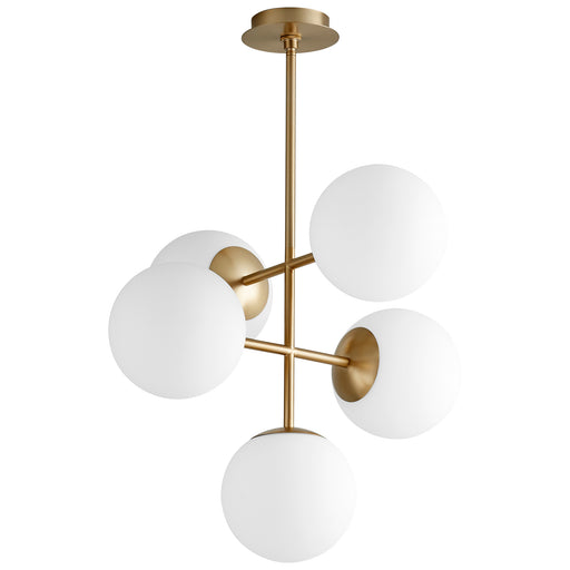 Quorum Home Oxygen - 3-681-40 - LED Pendant - Aged Brass