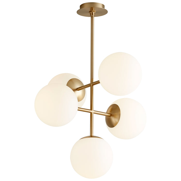 Quorum Home Oxygen - 3-681-40 - LED Pendant - Aged Brass