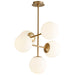 Quorum Home Oxygen - 3-681-40 - LED Pendant - Aged Brass