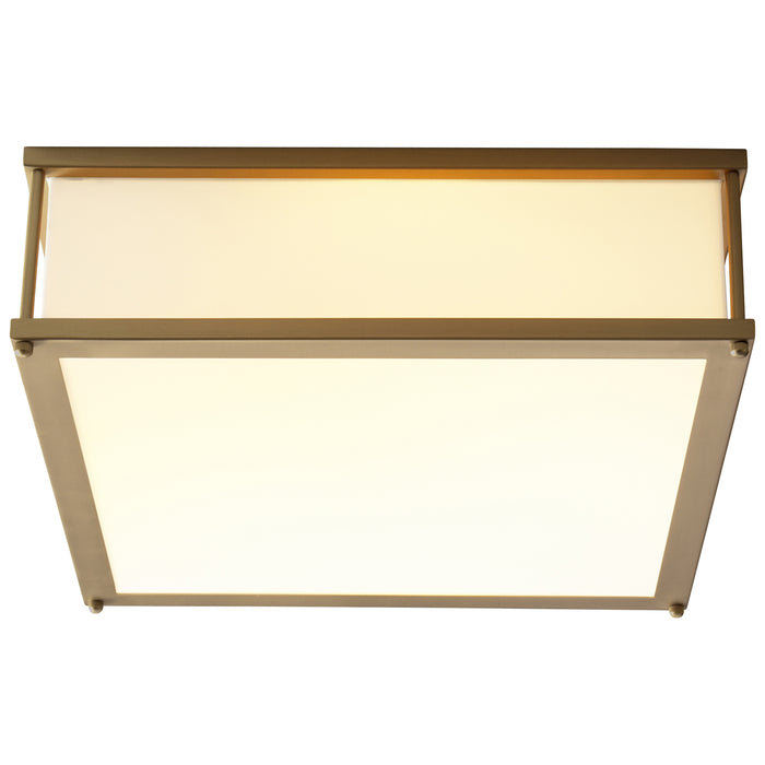 Quorum Home Oxygen - 3-683-40 - LED Ceiling Mount - Aged Brass