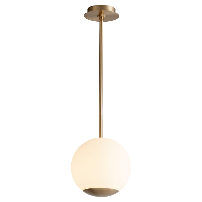 Quorum Home Oxygen - 3-690-40 - LED Pendant - Aged Brass