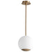 Quorum Home Oxygen - 3-690-40 - LED Pendant - Aged Brass