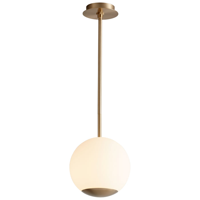 Quorum Home Oxygen - 3-690-40 - LED Pendant - Aged Brass