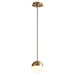 Quorum Home Oxygen - 3-6900-40 - LED Pendant - Aged Brass Aged Brass