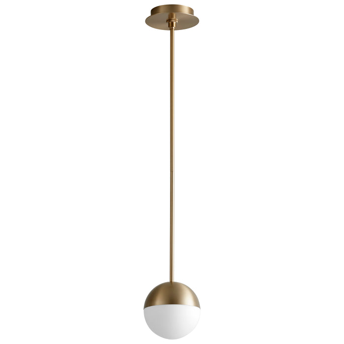 Quorum Home Oxygen - 3-6900-40 - LED Pendant - Aged Brass Aged Brass