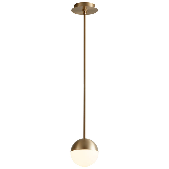 Quorum Home Oxygen - 3-6900-40 - LED Pendant - Aged Brass Aged Brass