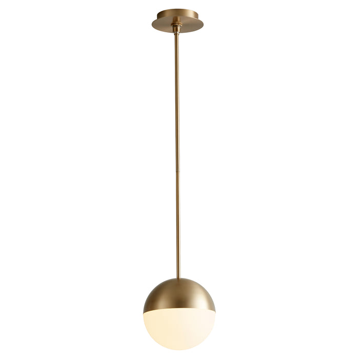 Quorum Home Oxygen - 3-6901-40 - LED Pendant - Aged Brass Aged Brass