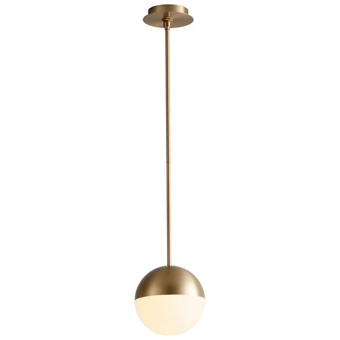 Quorum Home Oxygen - 3-6901-40 - LED Pendant - Aged Brass Aged Brass