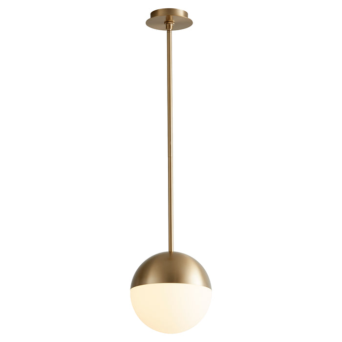 Quorum Home Oxygen - 3-6902-40 - LED Pendant - Aged Brass